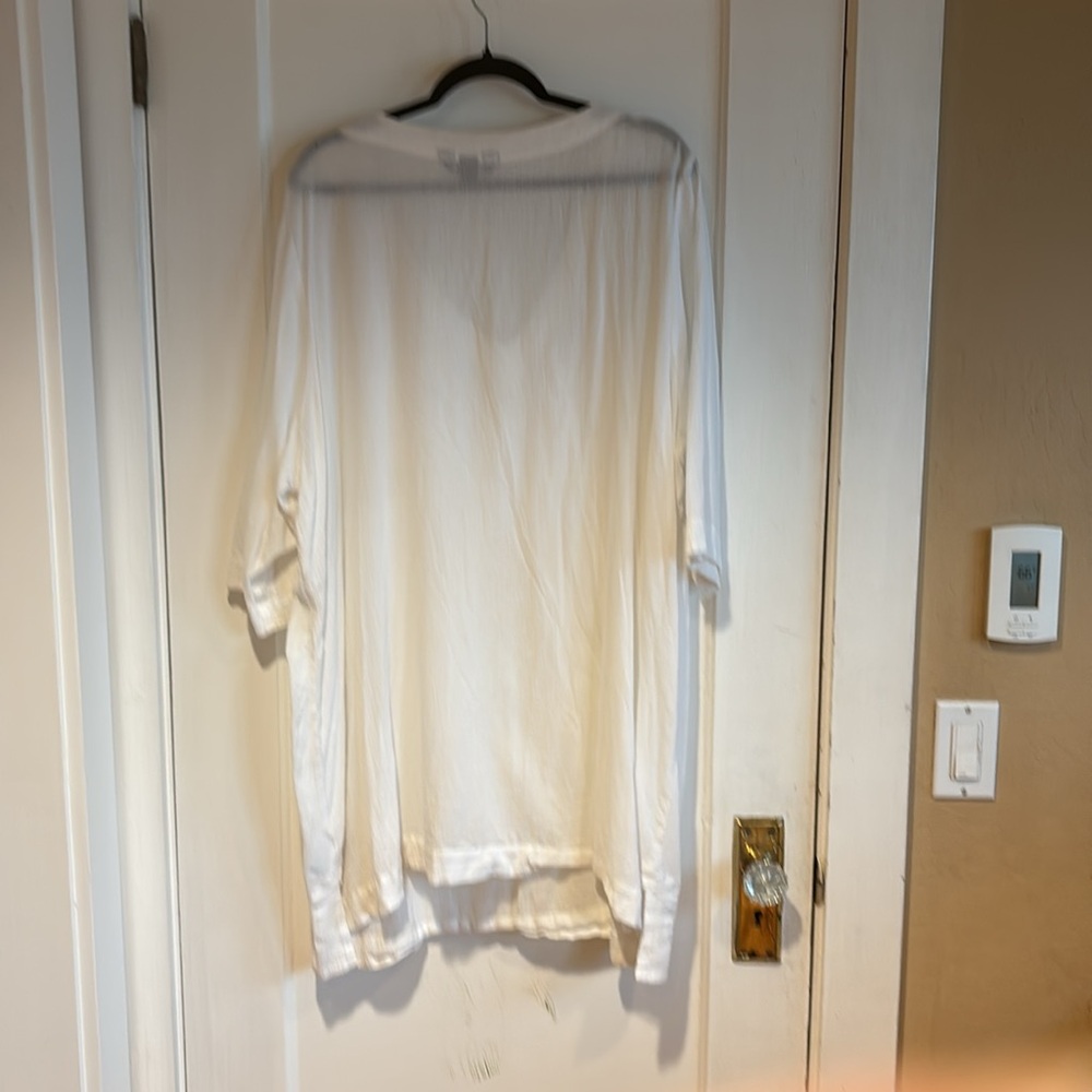 Lands' End White Swim Coverup - Picture 2 of 5